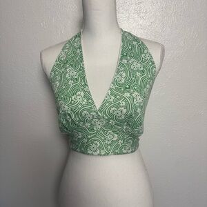 Handmade Halter‎ Tie Crop Top